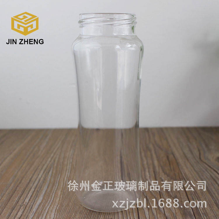 厂家批发 高硼硅350ml玻璃奶瓶 透明婴儿奶瓶 收腰长款玻璃瓶