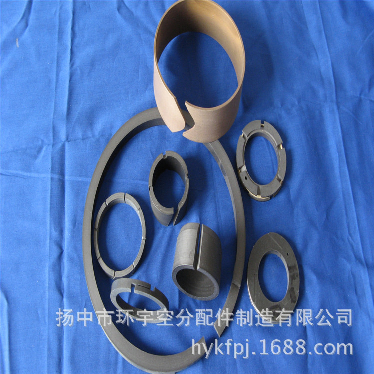 PTFE压缩机配件 可按图纸生产加工  镇江 聚四氟乙烯活塞环