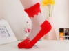 09 Big red and white feet-naked socks