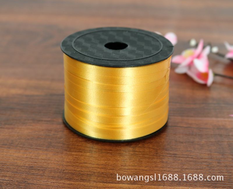 Festival de boda al por mayor suministros globo cinta atado globo cuerda globo cinta lazo 5mm ancho 100 código perla cinturón