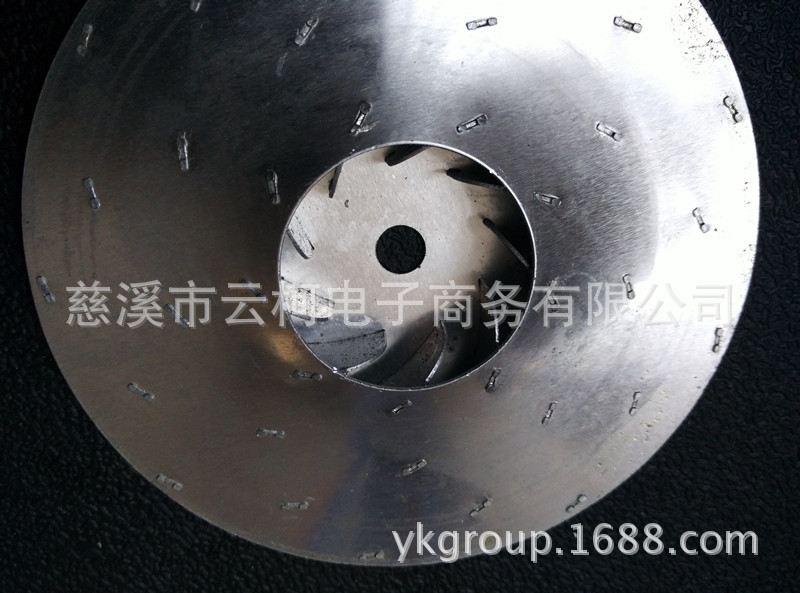 Partes aspiradora hoja giratoria impulsor 112mm apertura 8mm piezas del motor 87mm 125mm