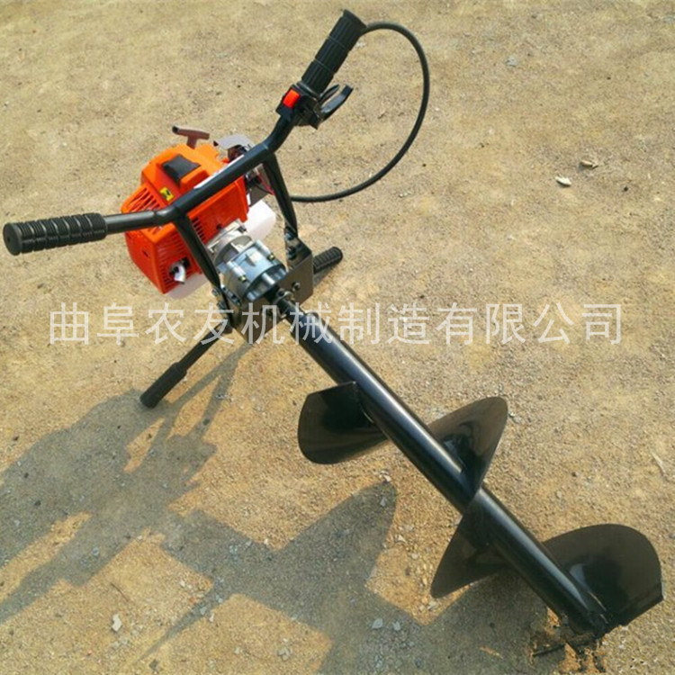 果园施肥打孔机 汽油挖坑机 植树挖坑机厂家图片