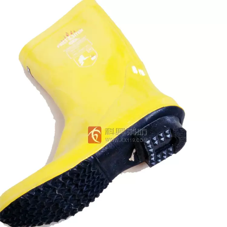 消防耐酸碱靴 防化靴 防腐蚀防化胶靴 化学液体救援使用 优质