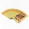 Factory direct supply gold foil poker card gold poker plating gold poker gold film poker