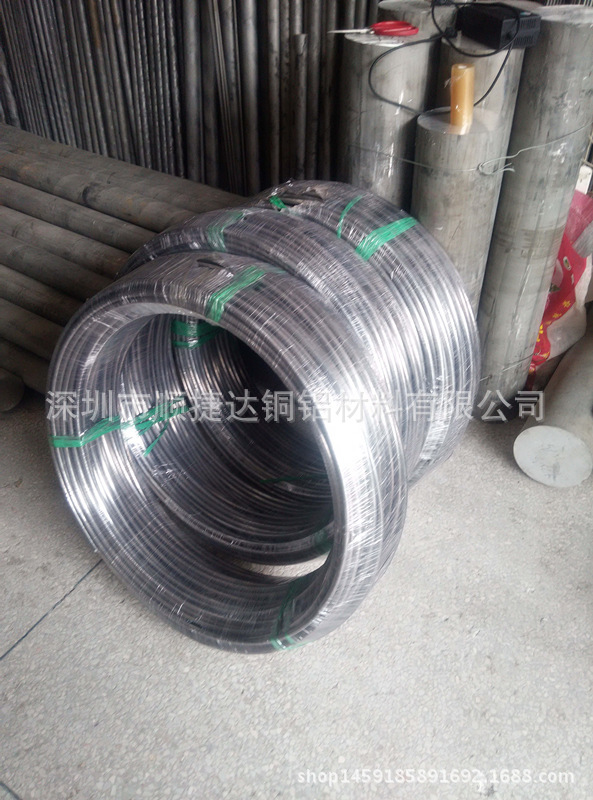 6063半硬光亮铝线 打螺丝不开裂铝线 6061半硬铝线