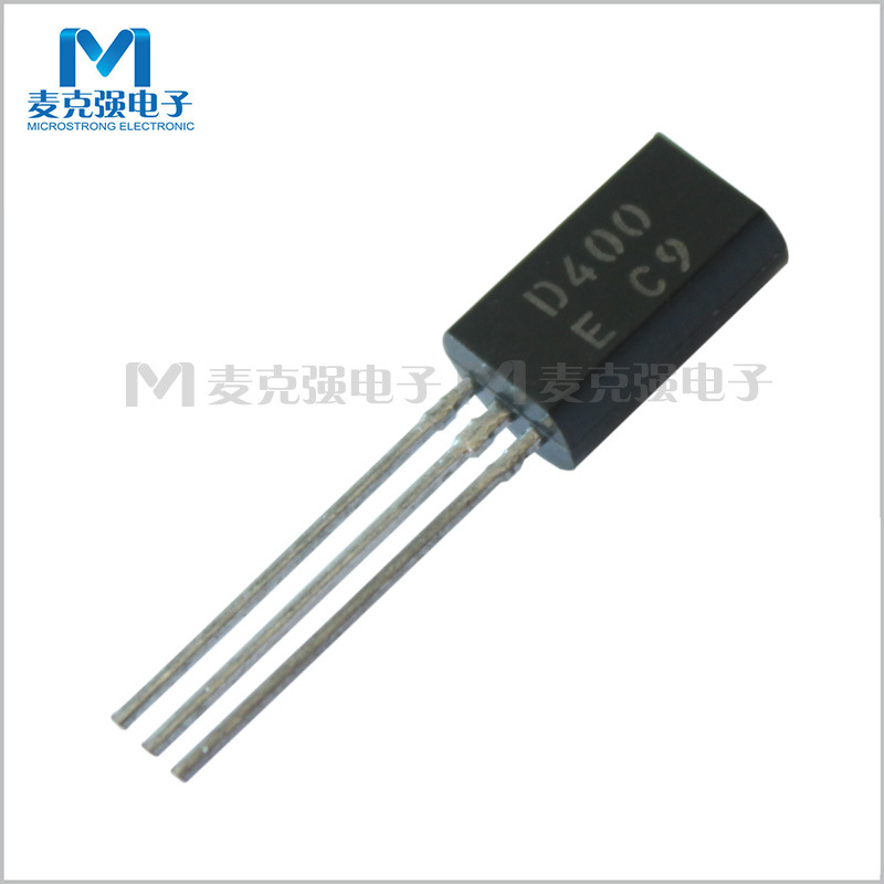 直插三极管D400 TO-92L低频功率放大器2SD400-E 插件式晶体管NPN