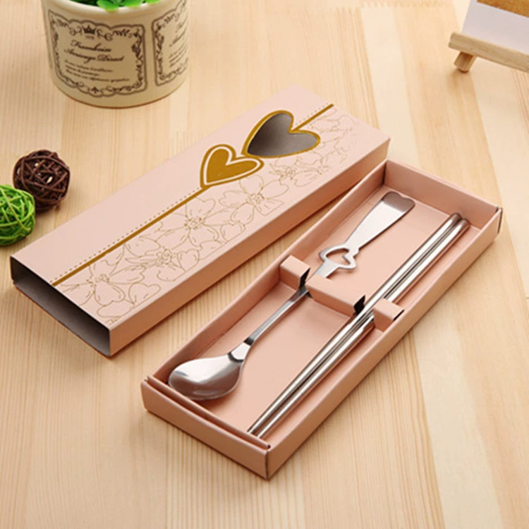 High quality tableware stainless steel, creative set, Birthday gift
