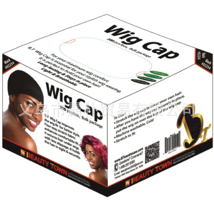 Бренд BT специализируется на парик шапки для волос Специальный чехол для волос Wig Cap 200pcs Bulk Pack
