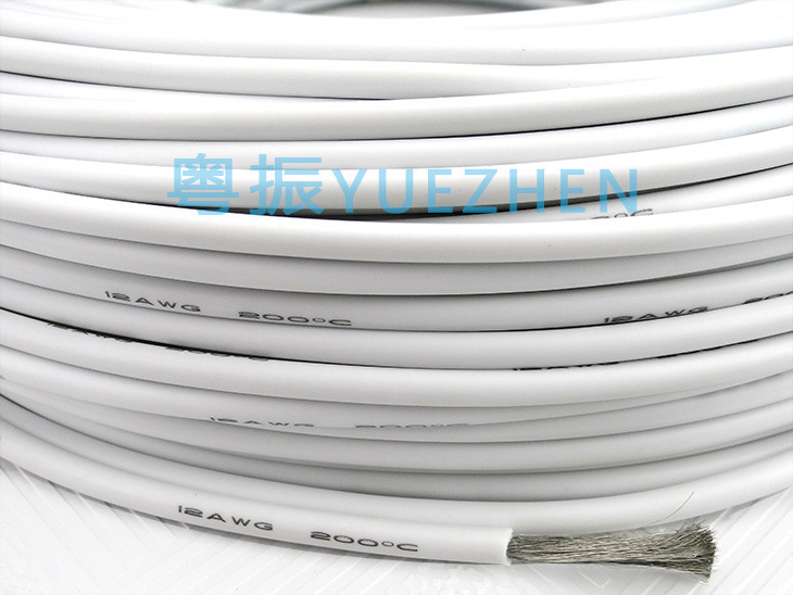 Alambre de silicona extra suave 15AWG Blanco