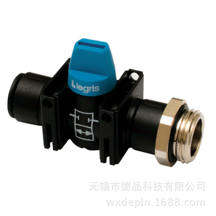 派克 乐可利 Legris7911直通型球阀   二位二通    BSPP外螺纹