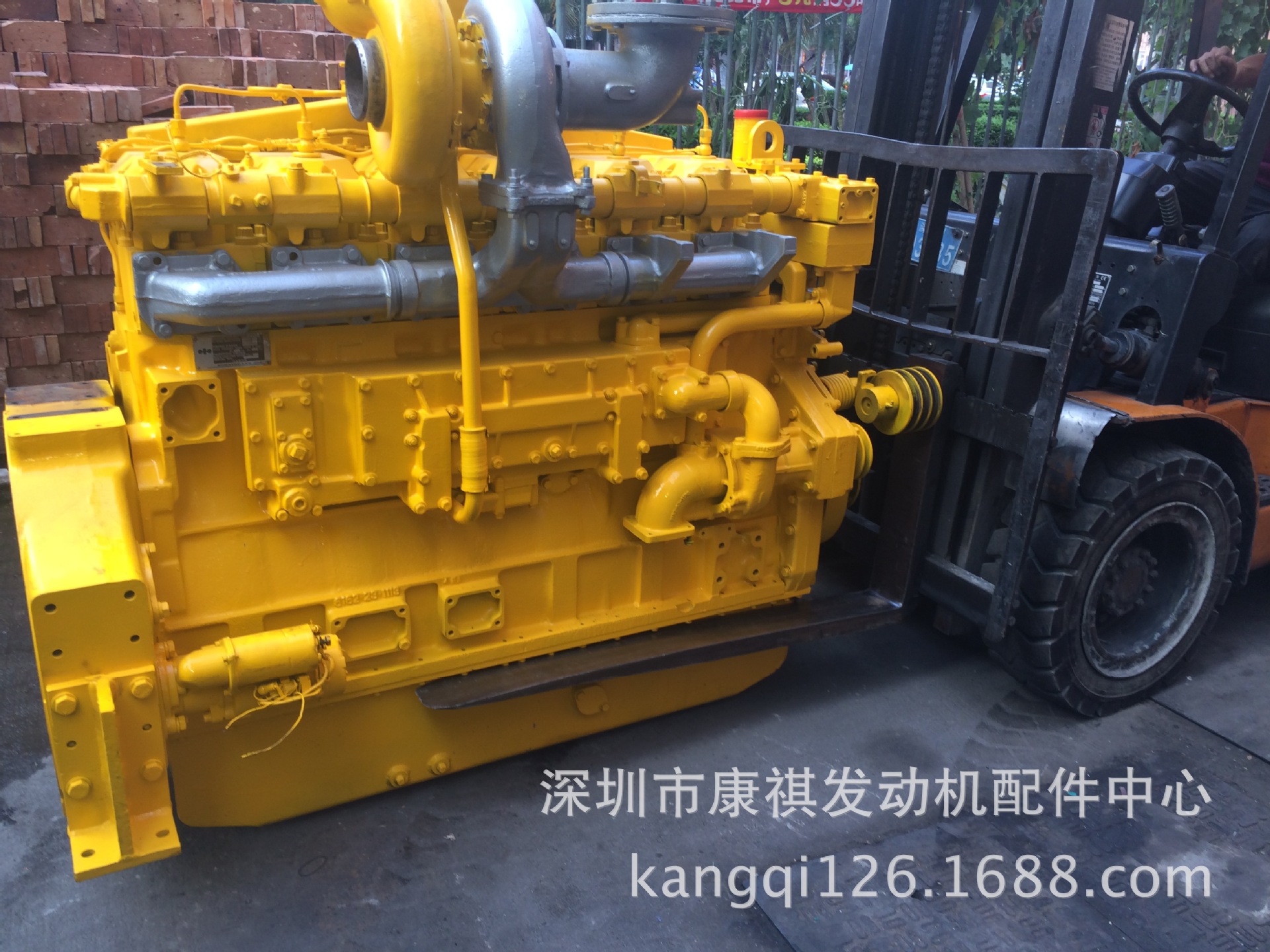 供应二手日本6D170发动机销售-推土机D375