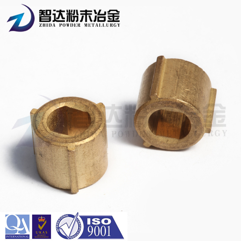 大量供应铜基粉末冶金制品含油轴套轴承