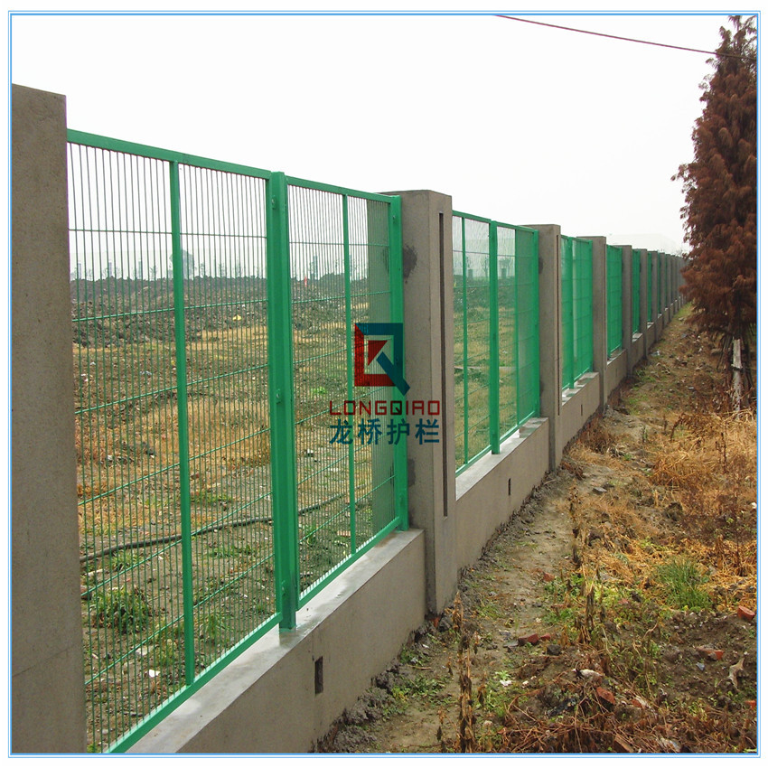 溧水护栏网 小区 厂区 浸塑绿色护栏网 龙桥厂家直销