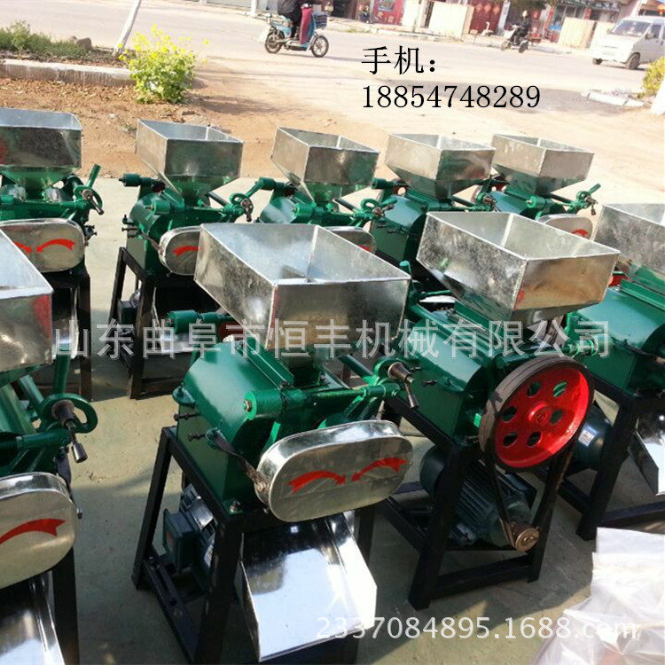 恒丰牌豆扁机 粮食加工设备 厂家直销豆扁机