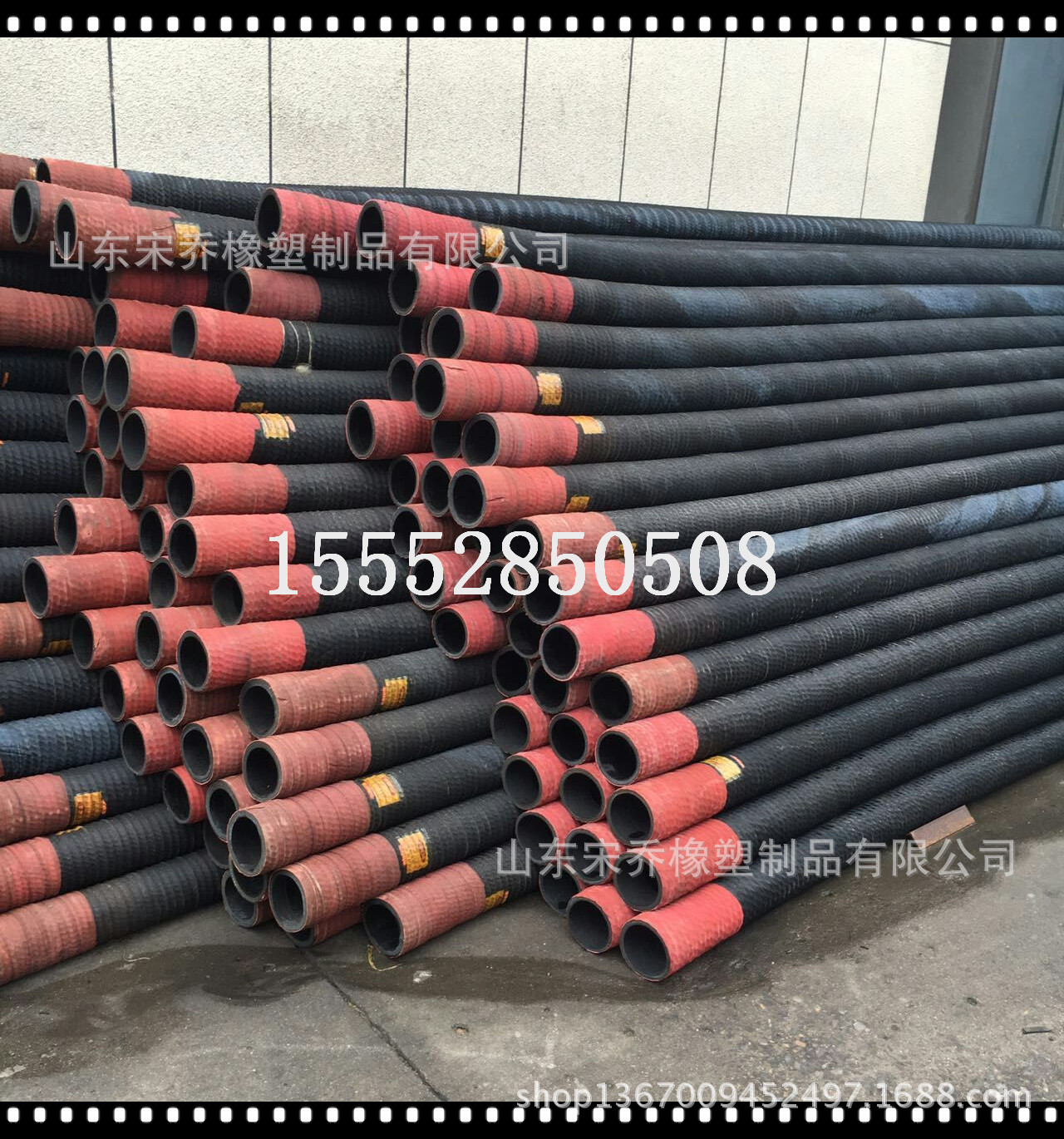 吸排水沙吸排泥专用耐磨橡胶钢丝管淘金专用耐磨红头抽沙胶管