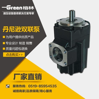 DENISON丹尼逊叶片泵T6DC-045-014-2R00 液压油泵电动铸铁双联泵