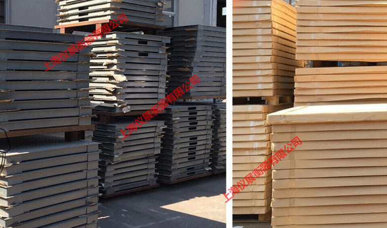 出口式1吨2吨3吨5吨地磅称（尺寸:1.2m*1.5m）英文版欧式插头110V