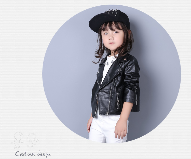 Veste enfant en cuir PU - Ref 2159682 Image 13