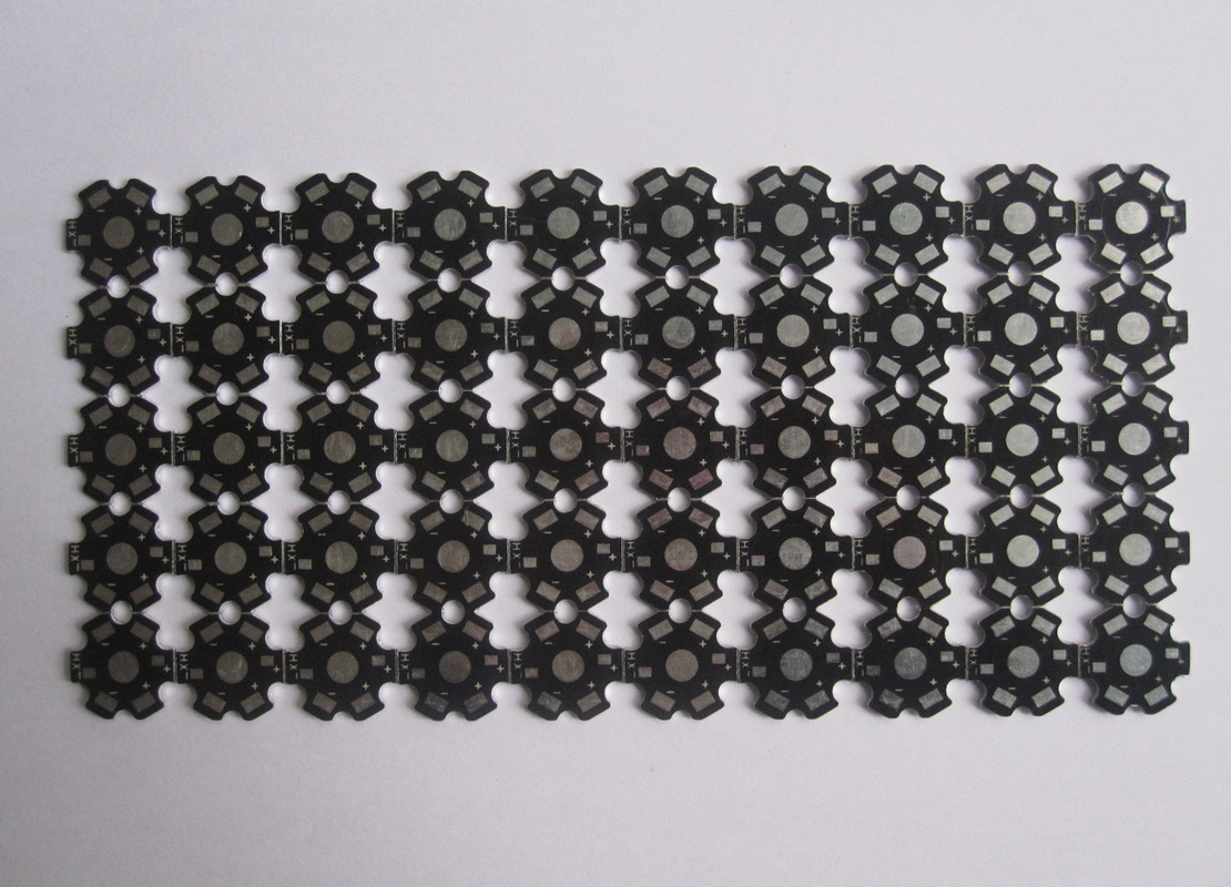 1w大功率拼版PCB板 手电筒铝基板  