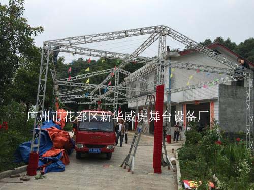 厂家直销200*200铝合金方管架婚庆活动背景架铝合金棚架