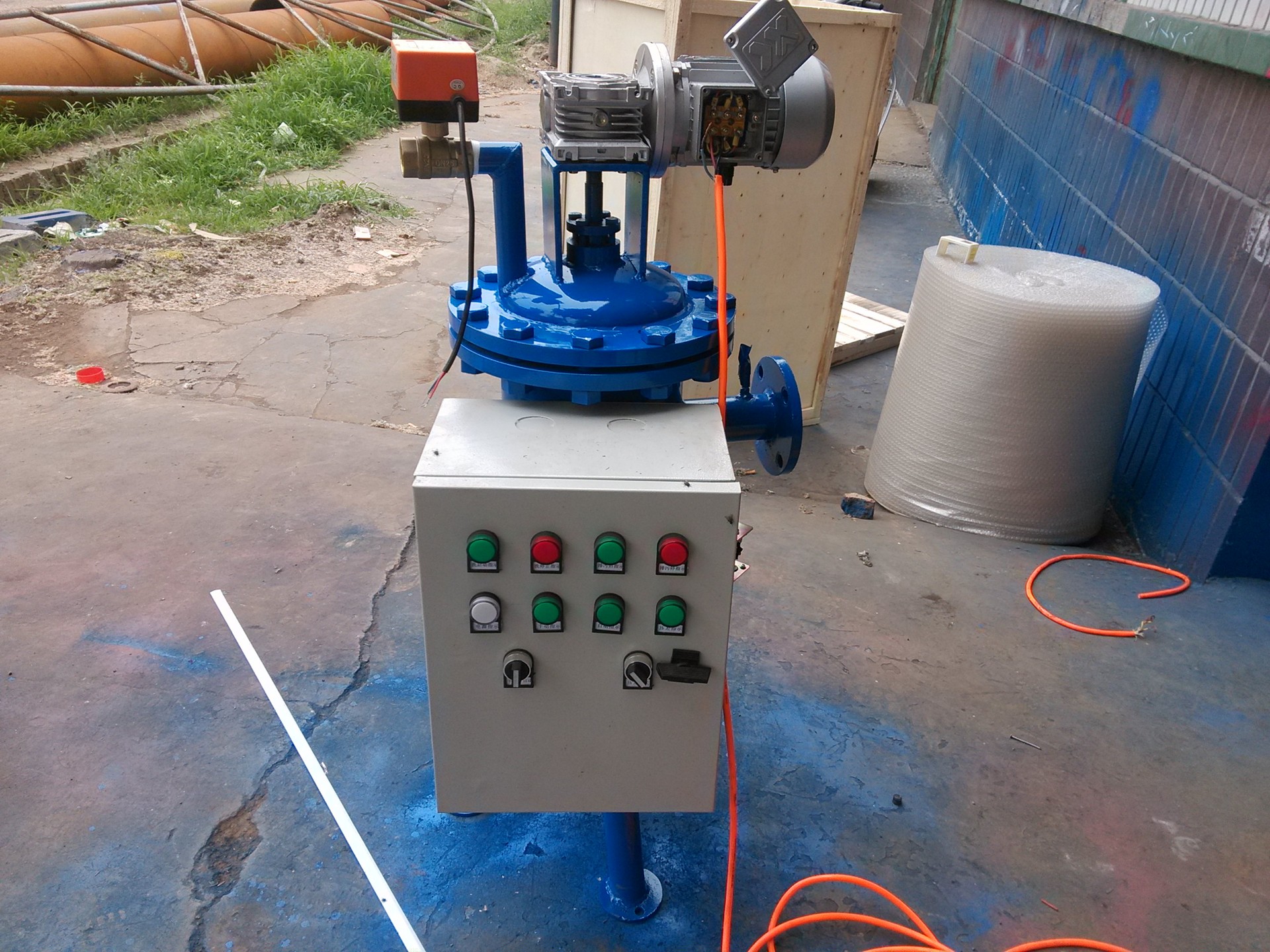 立式自清洗过滤器 DN50 低进侧处 工厂直销 量大从优