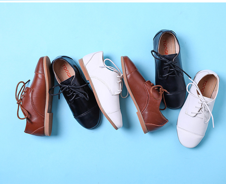 Chaussures enfants en cuir pour été - semelle tendon - Ref 1009119 Image 26