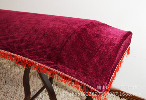 Gold velvet guzheng cover wholesale dust cover dust cover multi-color optional guzheng accessories factory