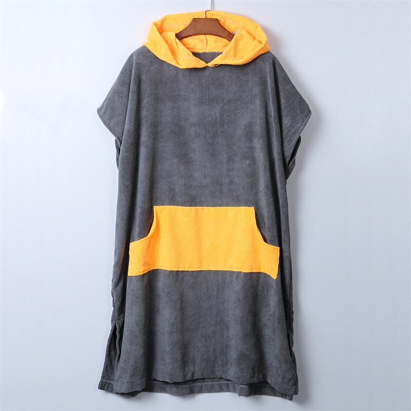 Factory Direct Sales of Ultra-Fine Fiber Bathrobes, High-End Personalized Bathrobes That Can Be Worn for Swimming, with Customizable Logo Factory Direct Sales of Ultra-Fine Fiber Bathrobes, High-End Personalized Bathrobes That Can Be Worn for Swimming, with Customizable Logo