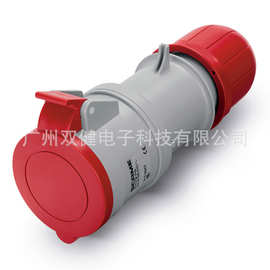 313.3247 防水工业连接器 32A-6h/3P+N+e IP44 cee耦合器插座