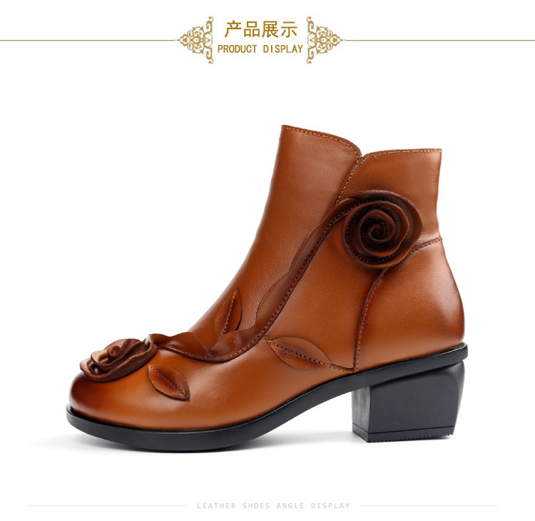 Bottes femme TRANQUILLEMENT en En cuir - Ref 3355123 Image 37