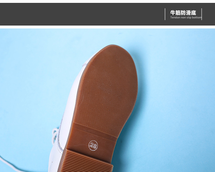 Chaussures enfants en cuir pour été - semelle tendon - Ref 1009119 Image 23