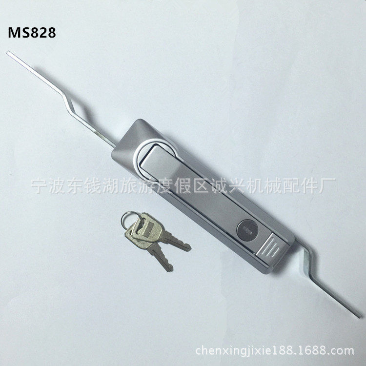 MS828电柜门连杆锁配电柜锁机械电柜平面锁工业柜配电箱开关柜锁-阿里巴巴