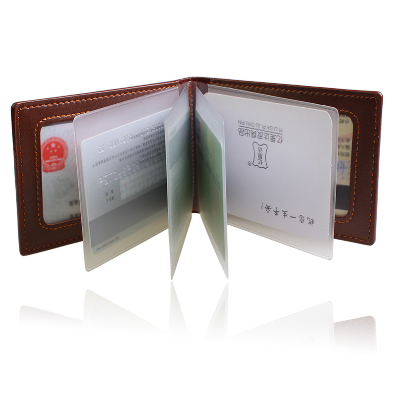 汽車用品機(jī)動車駕駛證套 銀行行駛證本 油卡 身份證 銀行 YLD-811