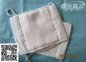 康达鑫尔给大家介绍纱布口罩的正确戴法