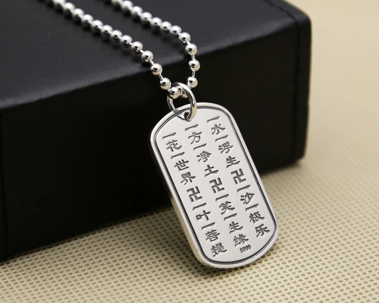 Кулон, ретро-оберег для мужчин и женщин, оптом, серебро 999 пробы