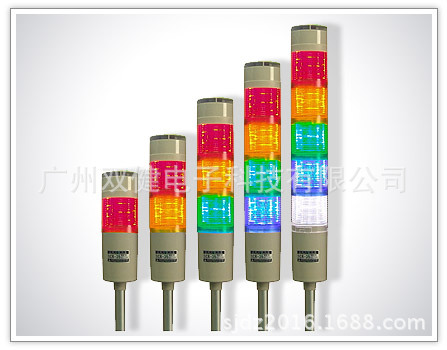 SCRS-58L/SPES-58L|欧式卡栓式多层警示灯|信号灯|报警灯|指示灯