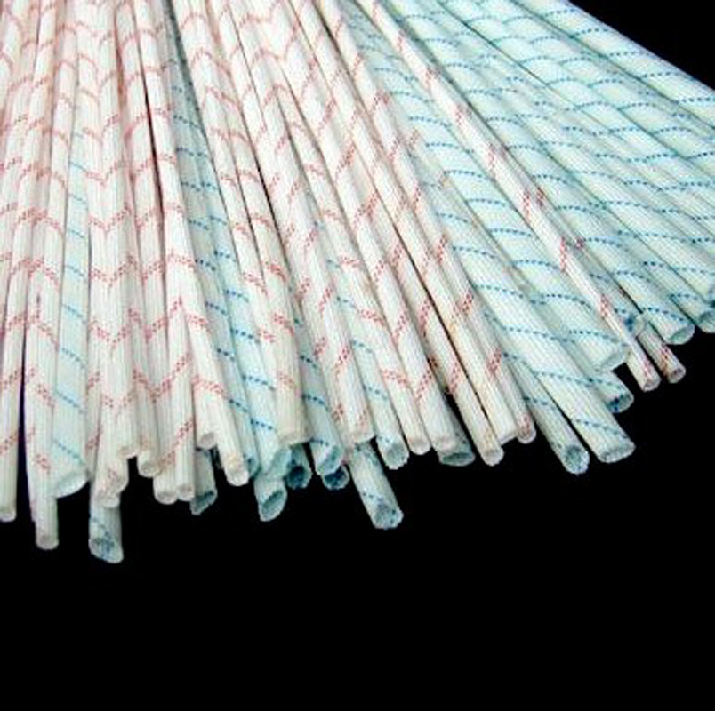 健恒厂家批发2715黄腊管30mm A级加厚玻璃纤维管绝缘套管耐高温