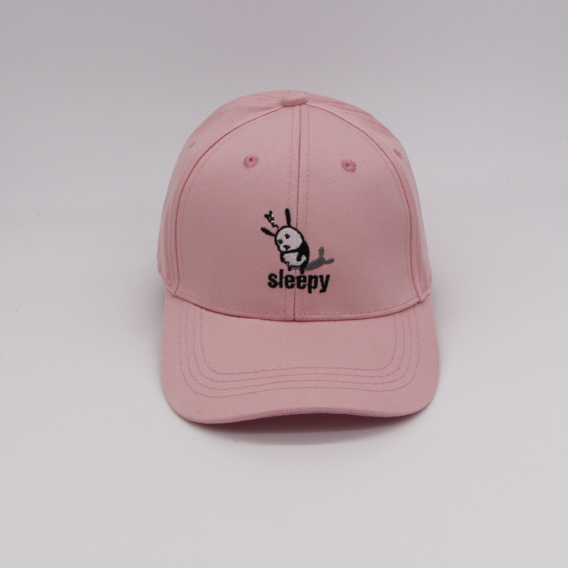 批发采购帽子-熊猫棒球帽 女款夏天帽子 户外防