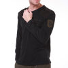 Street T-shirt, armband, long sleeve, with embroidery