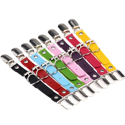 Factory direct sales Harajuku double-headed duckbill leather punk hip-hop hip-hop leg rings sexy body shaping garter belt garter clip