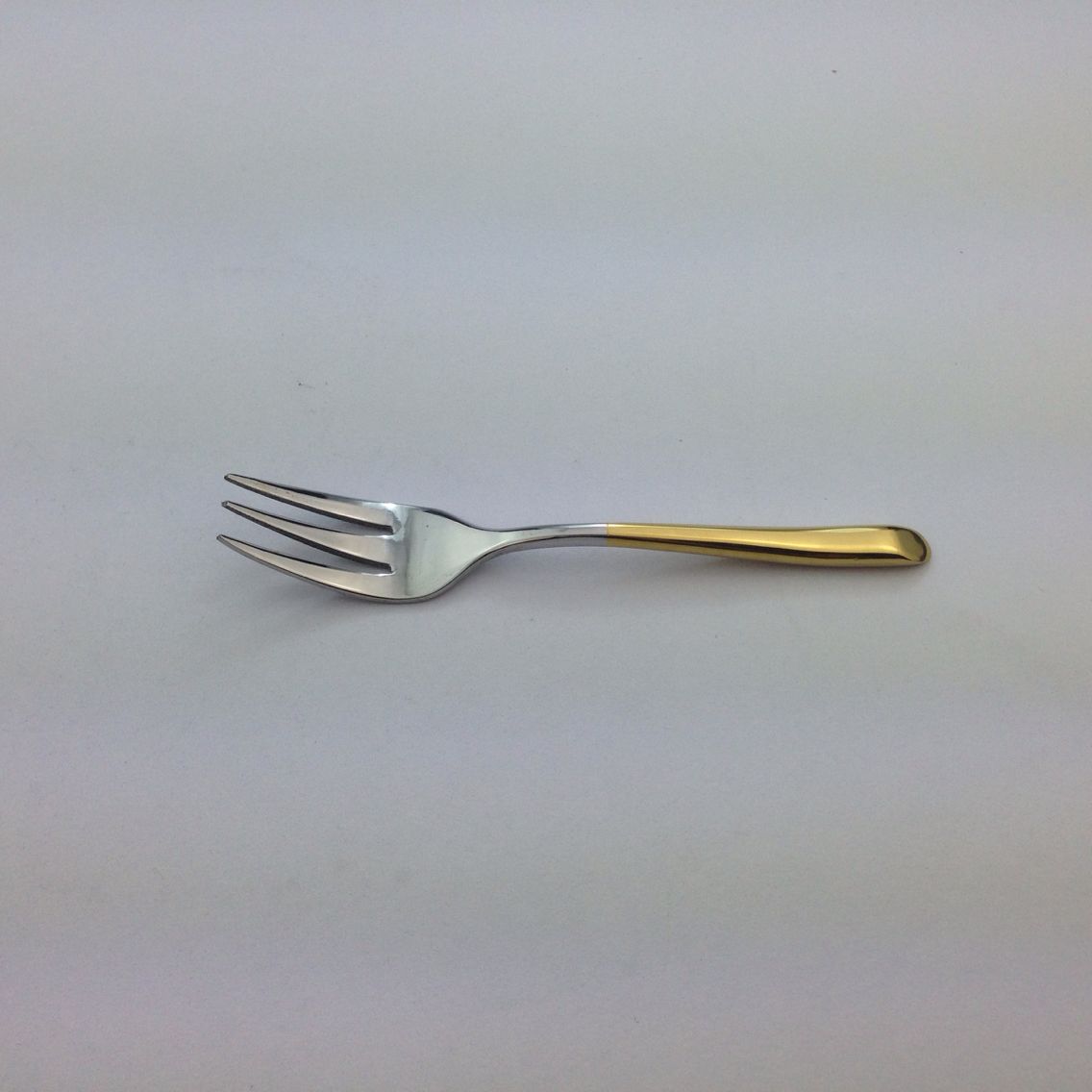 771-하프 골드 케이크 포크