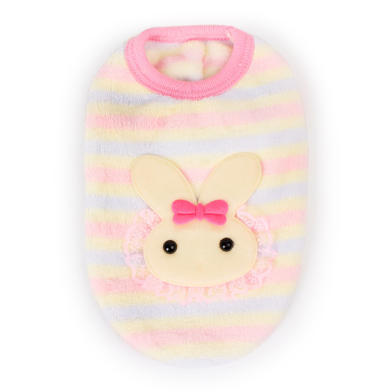 保暖法兰绒小奶狗衣服7