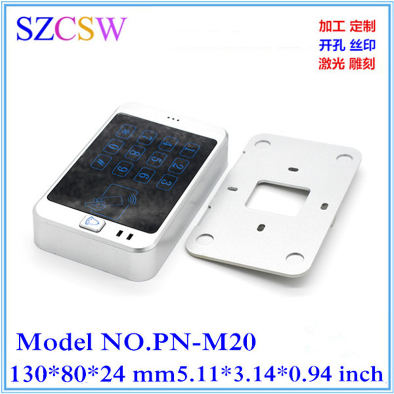 塑胶门禁门铃外壳 门禁感应器读卡器 按键刷卡电子外壳130x80x24