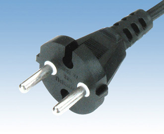 电线厂家韩国电源插头KS认证极性插头AC电源插头16A250V h05rn-f