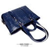 Europe and the new winter bag bag factory direct all-match fashion crocodile portable Shoulder Satchel