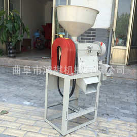 安阳谷子去皮碾米机价格 鸿祺水稻碾米机的图片 小型家用碾米机