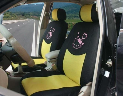 seat cover – Universal seat cover - kt-cat-black-and-yellow-universal