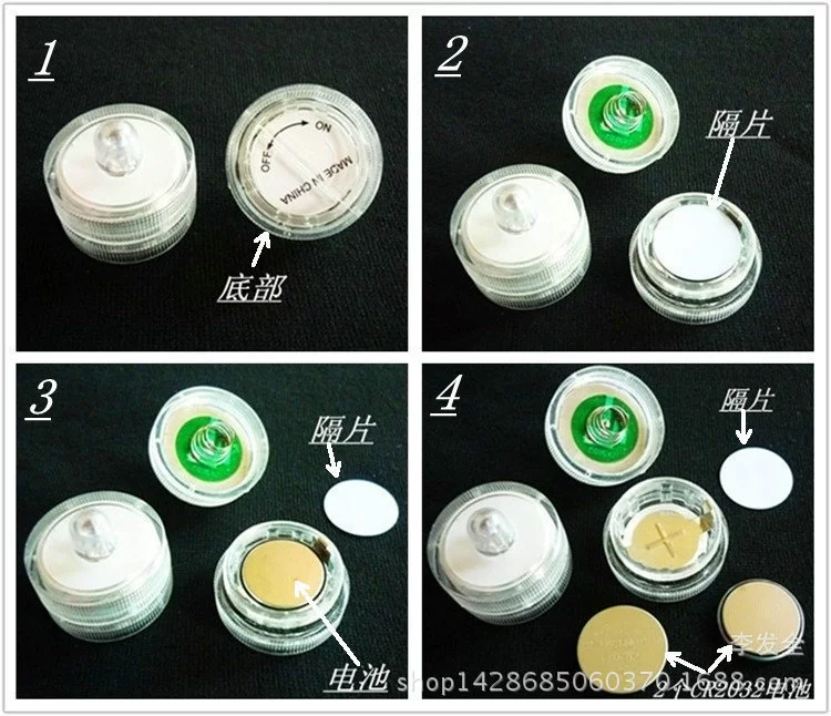Waterproof electronic ecological safe candle, wholesale