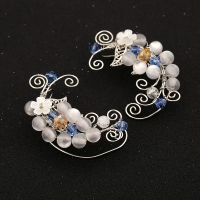 Серьги, клипсы, плюс сайз, без упоминания маркета
