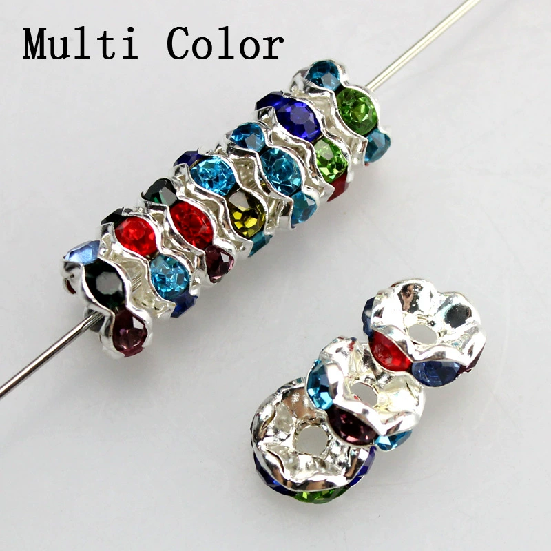Поставщик производителя аксессуаров DIY для украшений AAA-класс каменная rhinestone цилиндрический раздел diamond 6/8/10